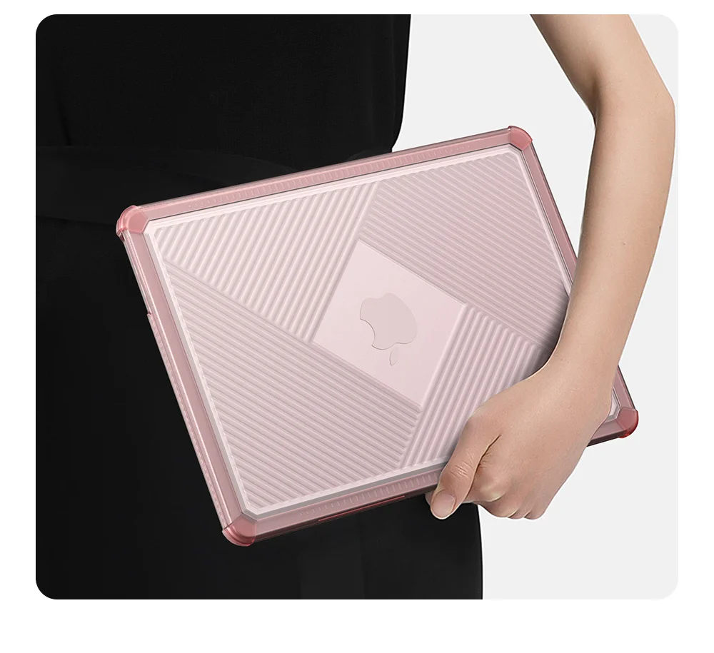 غطاء حماية صلب DUX DUCIS LCGH Series لجهاز Apple MacBook Air مقاس 13.6 إنش (2022/2024) باللون الأسود - Image 16