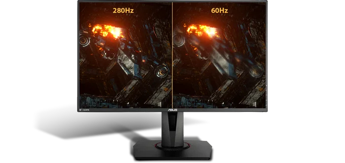 Asus TUF Gaming VG279QM 27-Inch Full HD Fast IPS Gaming Monitor, 280Hz, 1ms, G-SYNC Compatible, Black - Thumbnail 8