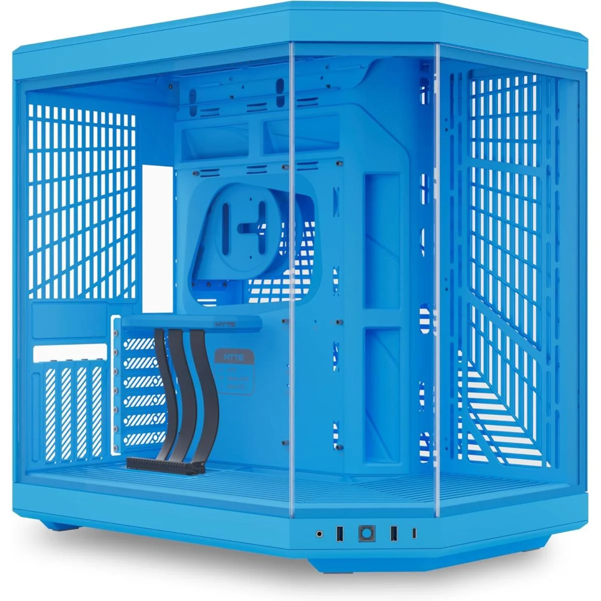 HYTE Y70 Standard Edition Non-Touch Mid-Tower ATX Case - Blueberry Milk