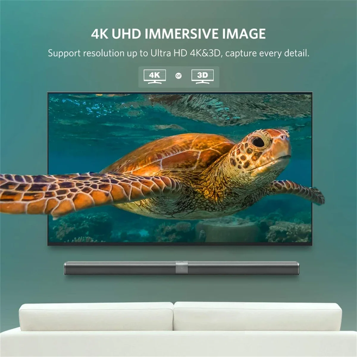 Ugreen DisplayPort 1.2 to DisplayPort 4K Cable 1m - Thumbnail 3