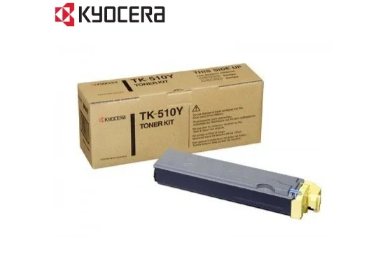 تونر Kyocera TK-510Y أصفر أصلي لطابعة FS-C5020N - Thumbnail 2