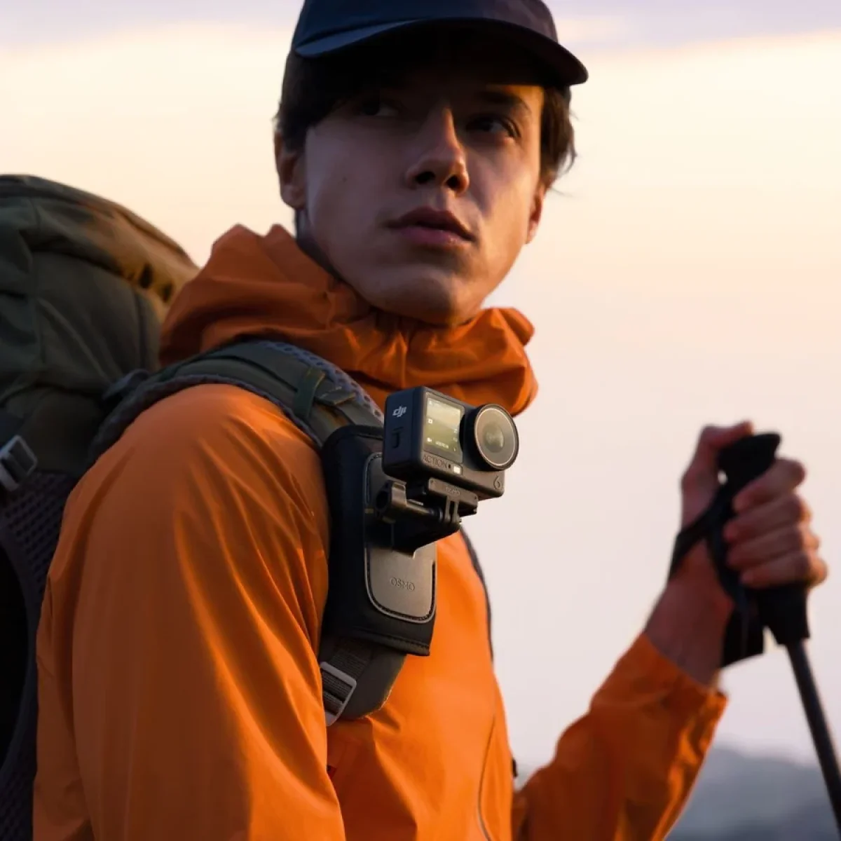 كاميرا أكشن DJI Osmo Action 6 Adventure Combo بمستشعر مربع 1/1.1 إنش، فتحة عدسة متغيرة، 4K بمعدل إطارات مرتفع، شاشتي لمس، أسود - Thumbnail 7