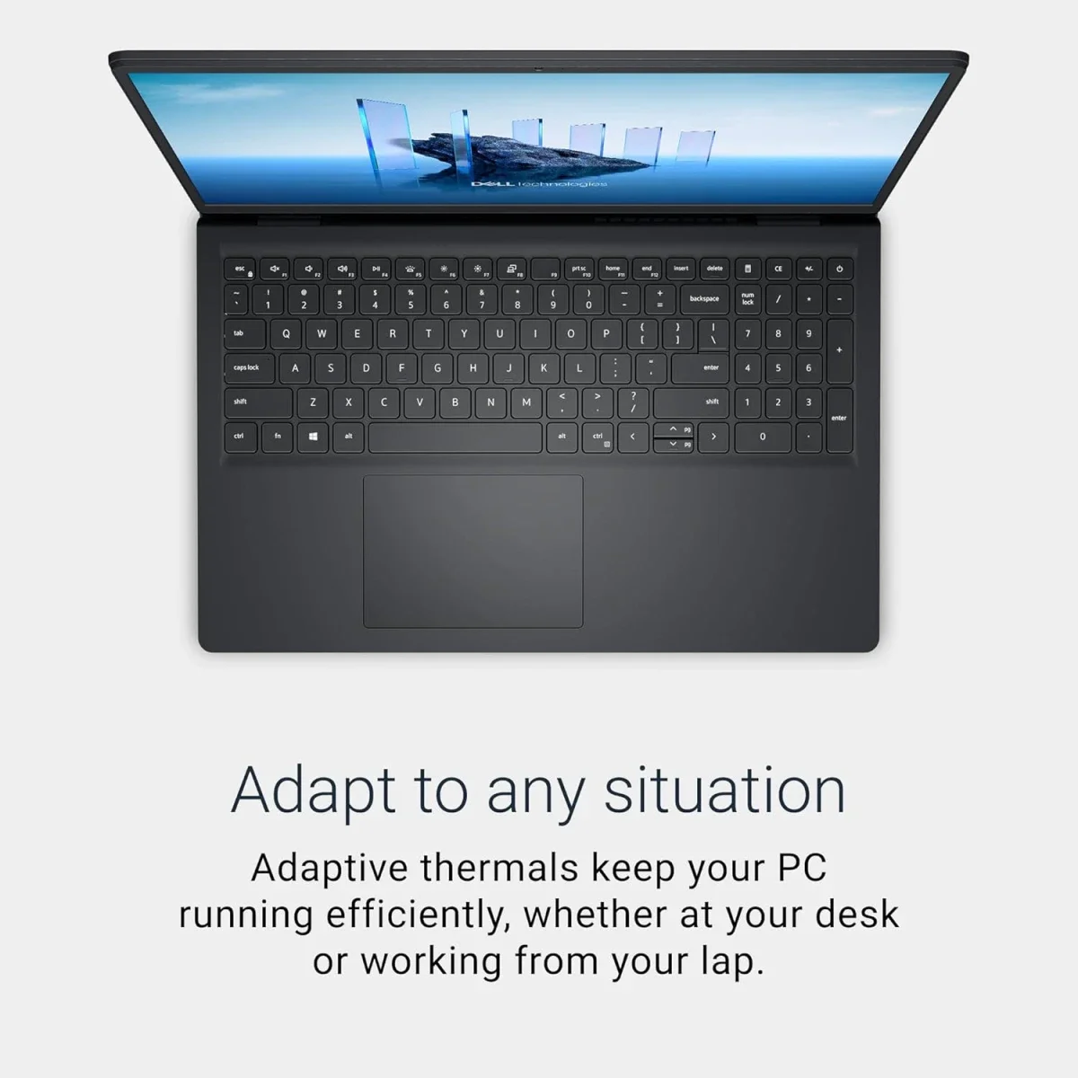 لابتوب Dell DC15250 بشاشة لمس 15.6 إنش، Intel Core i7-1355U، رام 16GB، 1TB SSD، FHD - Thumbnail 4