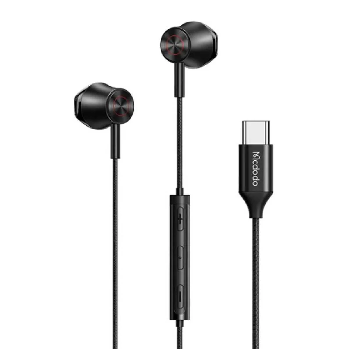 سماعات أذن Mcdodo HP-4070 سلكية Type-C إصدار الأذن المسطحة - Image 7