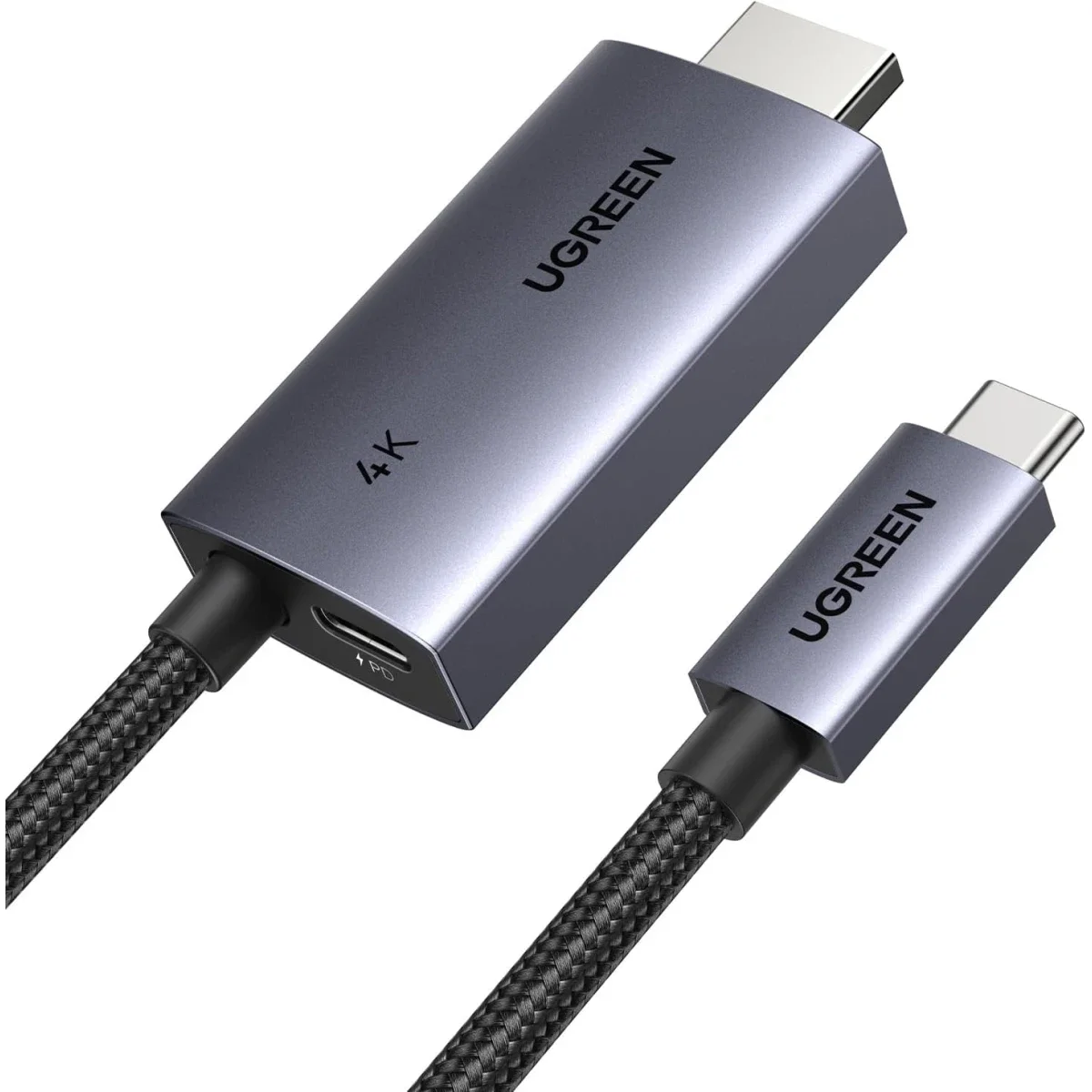 Ugreen USB-C to HDMI Cable with 100W PD Charging, 4K@60Hz, 2M - Image 10