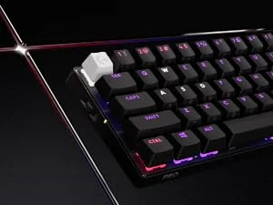 لوحة مفاتيح ألعاب Logitech G PRO X 60 LIGHTSPEED ميكانيكية لاسلكية 60% بمفاتيح GX البصرية اللمسية - أسود - Thumbnail 15