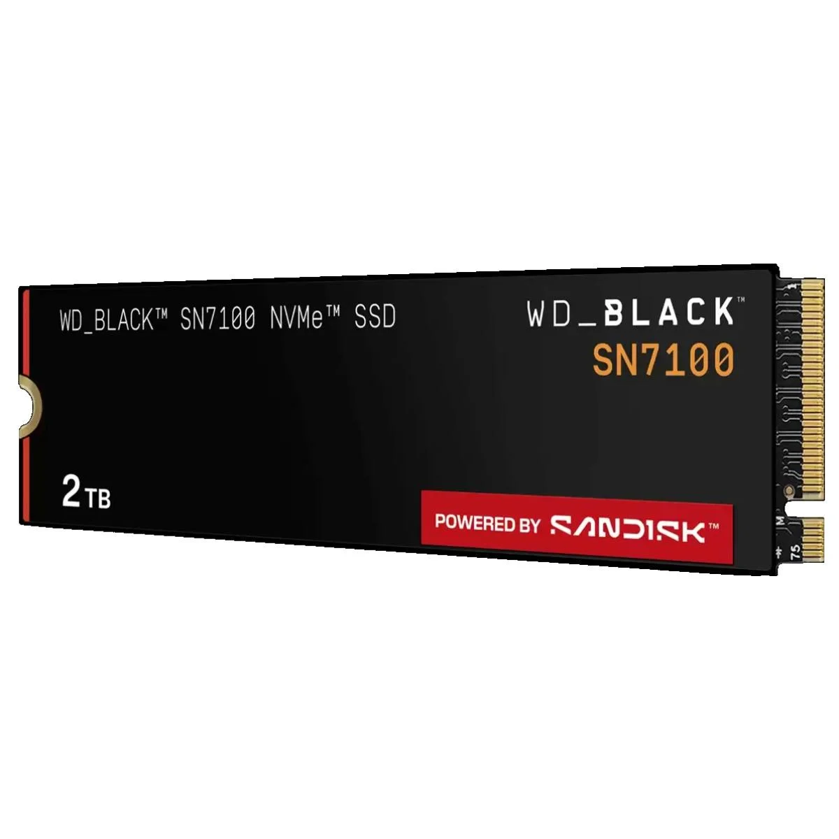 قرص SSD Western Digital WD_BLACK SN7100 بسعة 2TB وواجهة PCIe 4.0 NVMe M.2