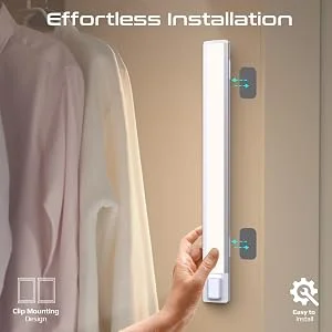 Promate Lumia-40 40cm LED Light with Motion Sensor, 100lm, USB-C Rechargeable, White - Image 12