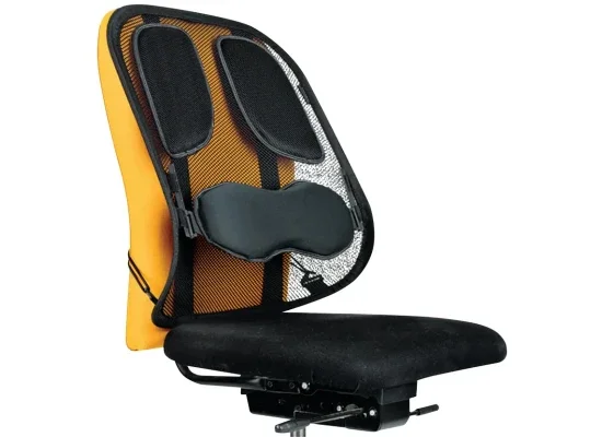 مسند ظهر شبكي Fellowes Professional Series قابل للتعديل مع دعم قطني من إسفنج ميموري فوم - أسود - Image 5