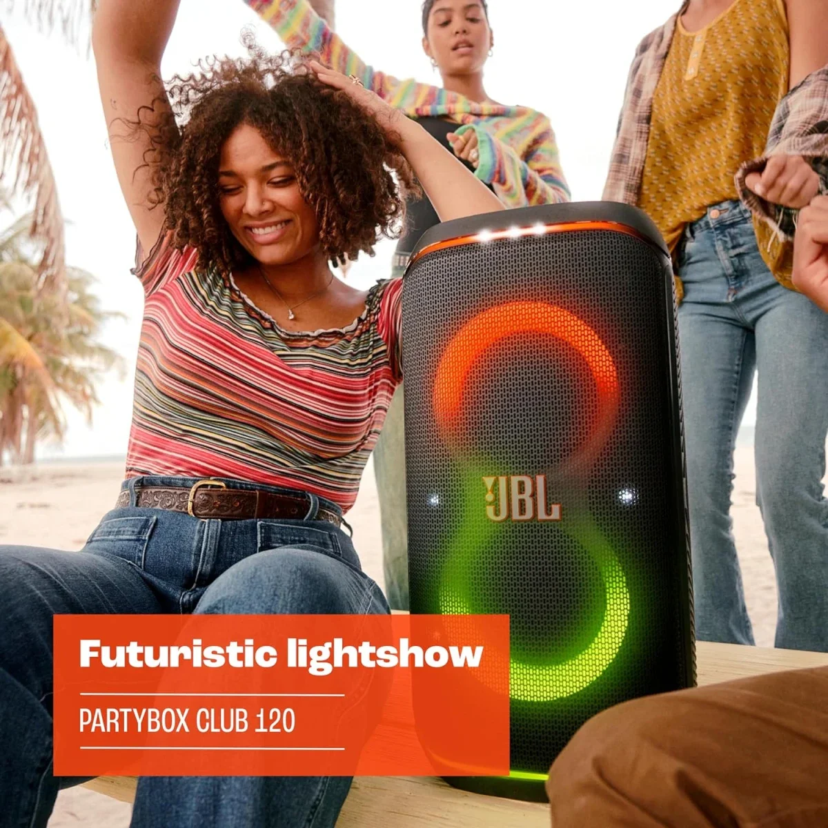 سماعة حفلات محمولة JBL PartyBox Club 120 بقوة 160W وBluetooth 5.3 - Image 6