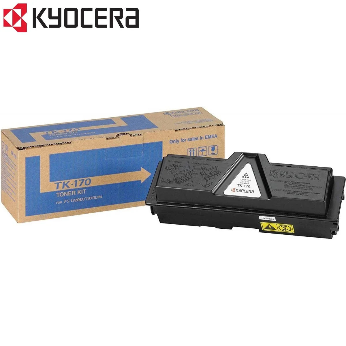 تونر Kyocera TK-170 أصلي أسود لطابعة FS-1320D