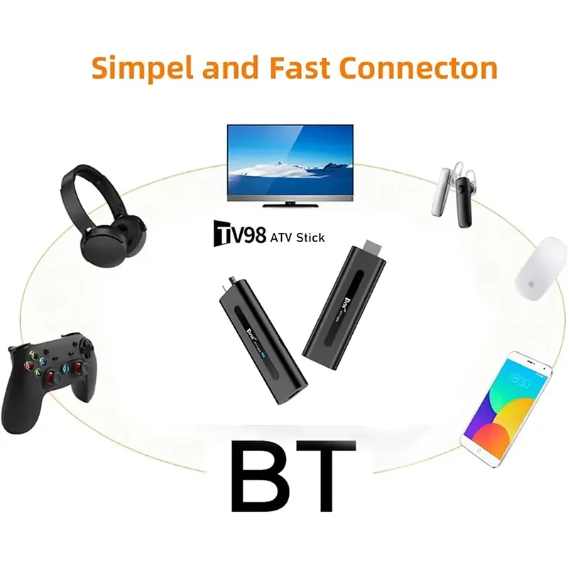 جهاز أندرويد للتلفزيون TV98 RK3518 بذاكرة رام 2GB وتخزين 16GB - Thumbnail 3