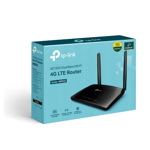 TP-LINK Archer MR402 AC1200 Dual-Band 4G LTE Router - Thumbnail 3