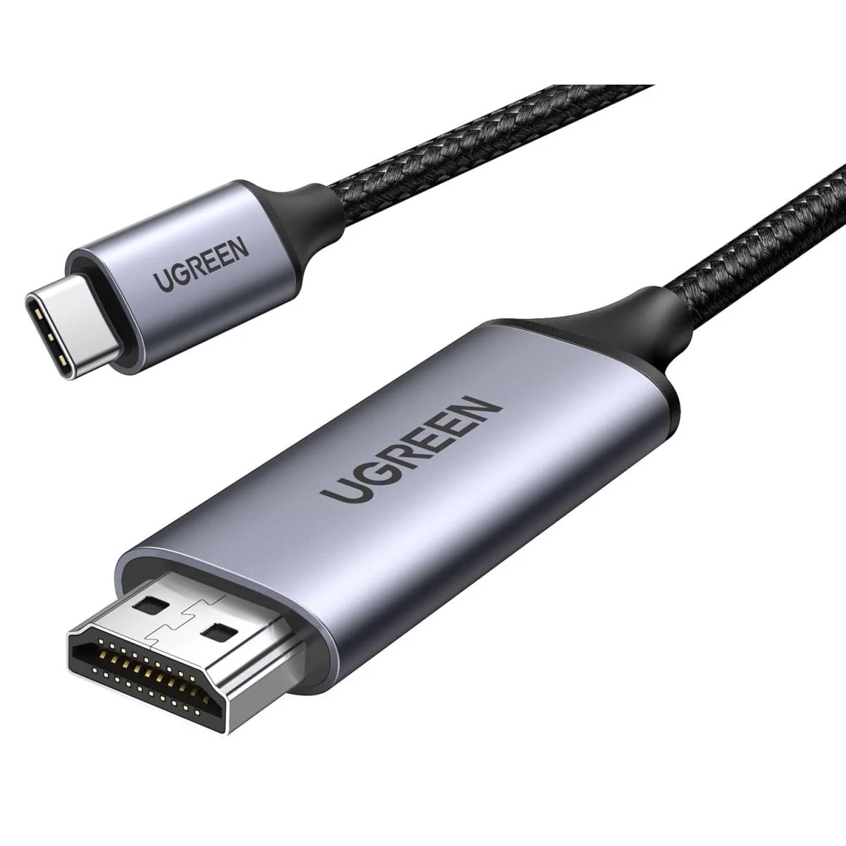Ugreen USB-C to HDMI Cable, 4K@60Hz, 3.3ft, Thunderbolt 4/3 Compatible