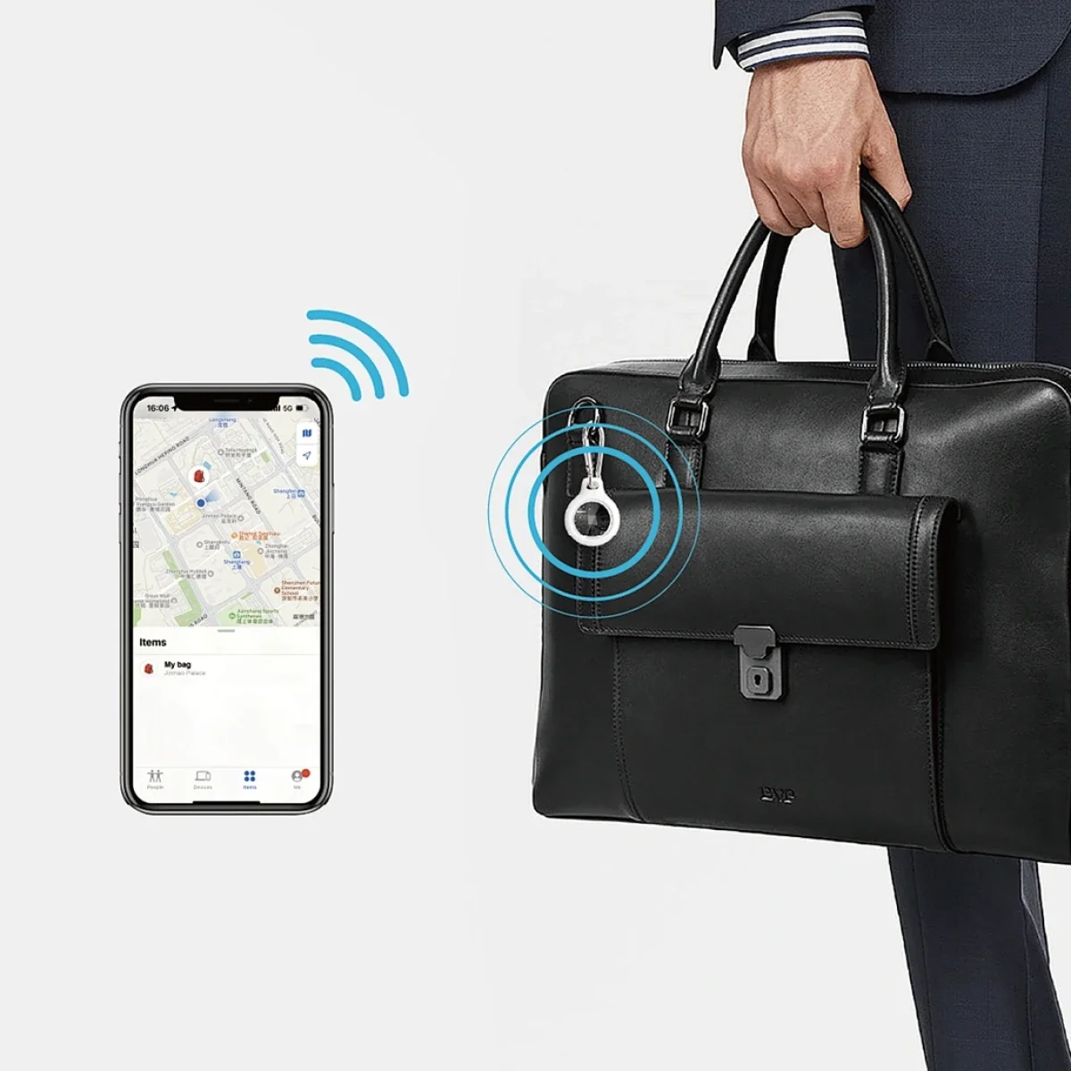 متعقب ذكي مضاد للفقدان WIWU iTag WT-01 متوافق مع Apple Find My - Thumbnail 2