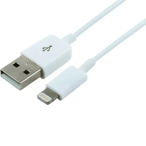 كيبل USB-A إلى Lightning للآيفون بطول 25 سم قصير للباور بانك - Thumbnail 2