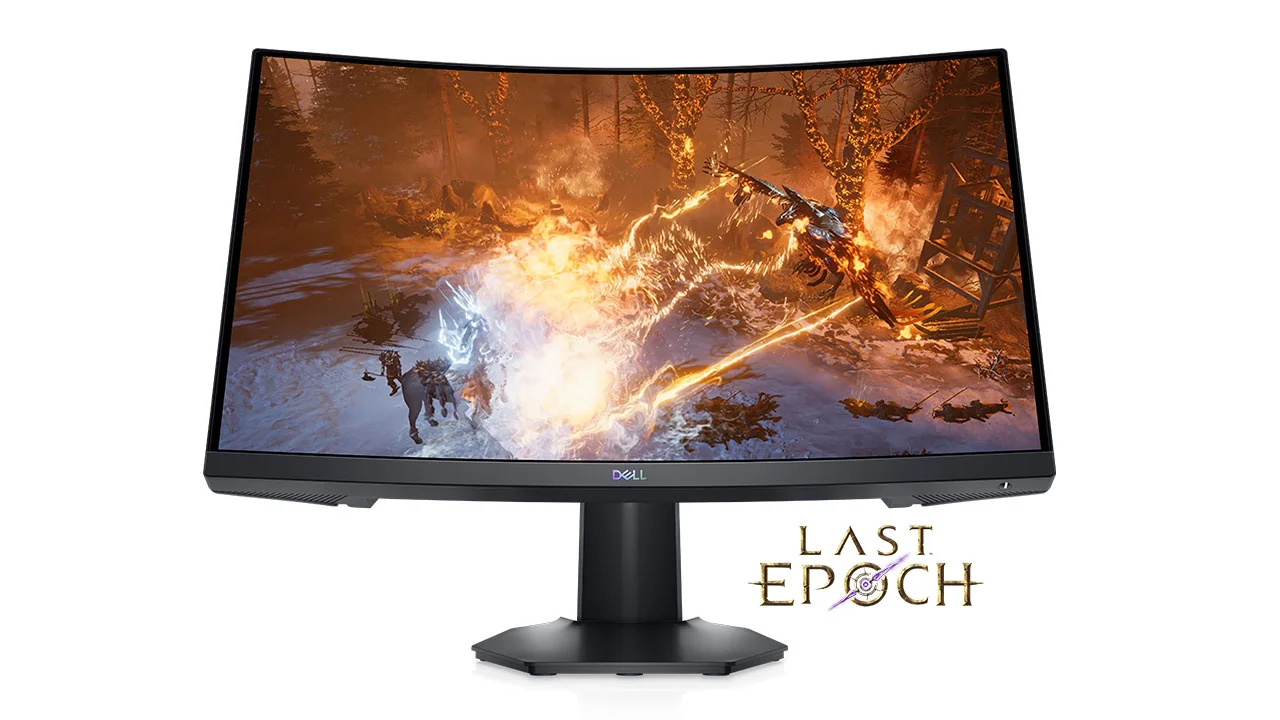 Dell S2422HG 24-Inch Curved FHD 165Hz 1ms Gaming Monitor - Thumbnail 9