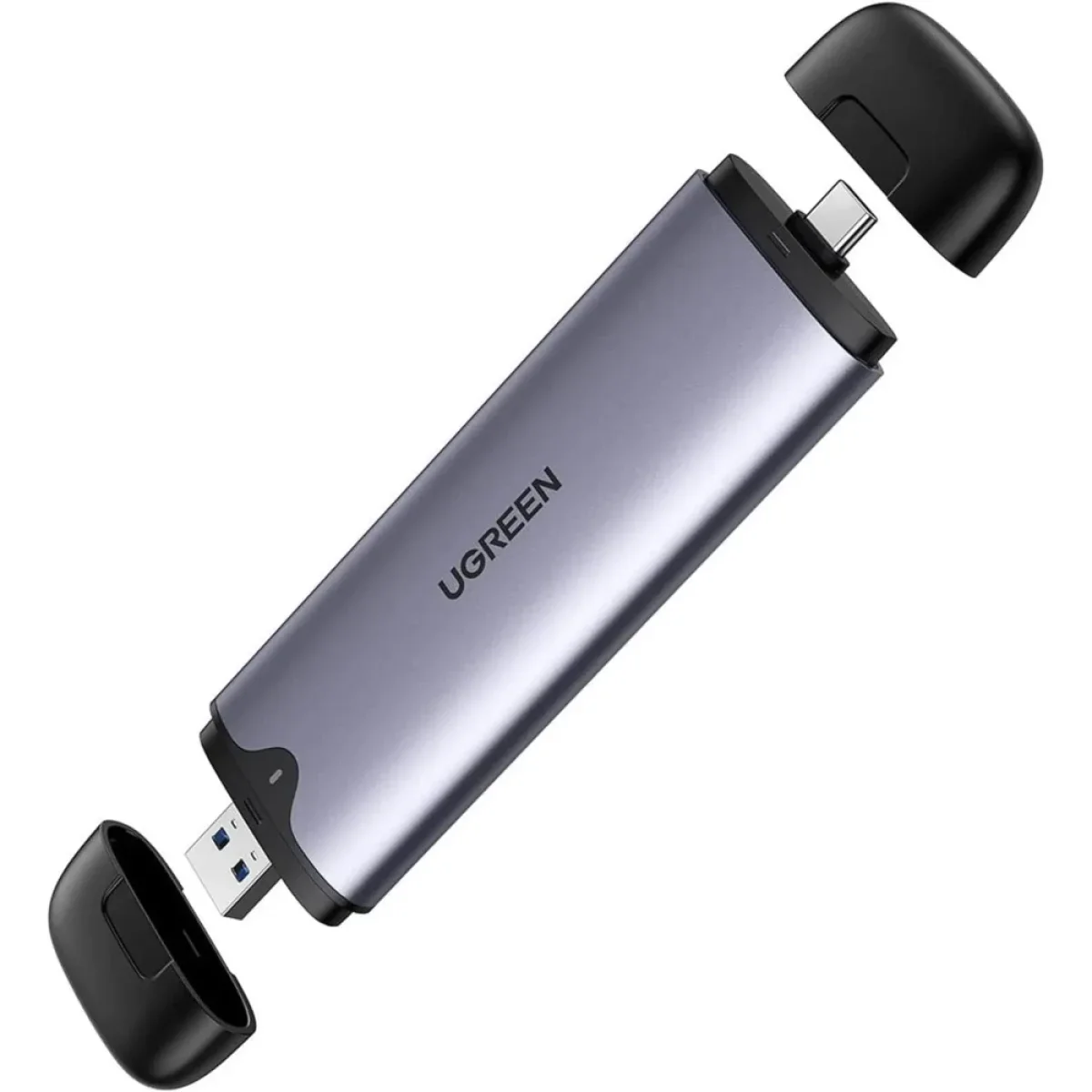 Ugreen CM353 2-in-1 USB-A & USB-C M.2 NVMe SSD Enclosure 10Gbps (55152)