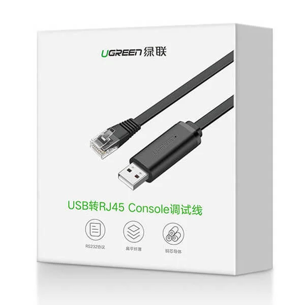 Ugreen 50773 USB Type-C to RJ45 Console Cable 1.5m - Image 2