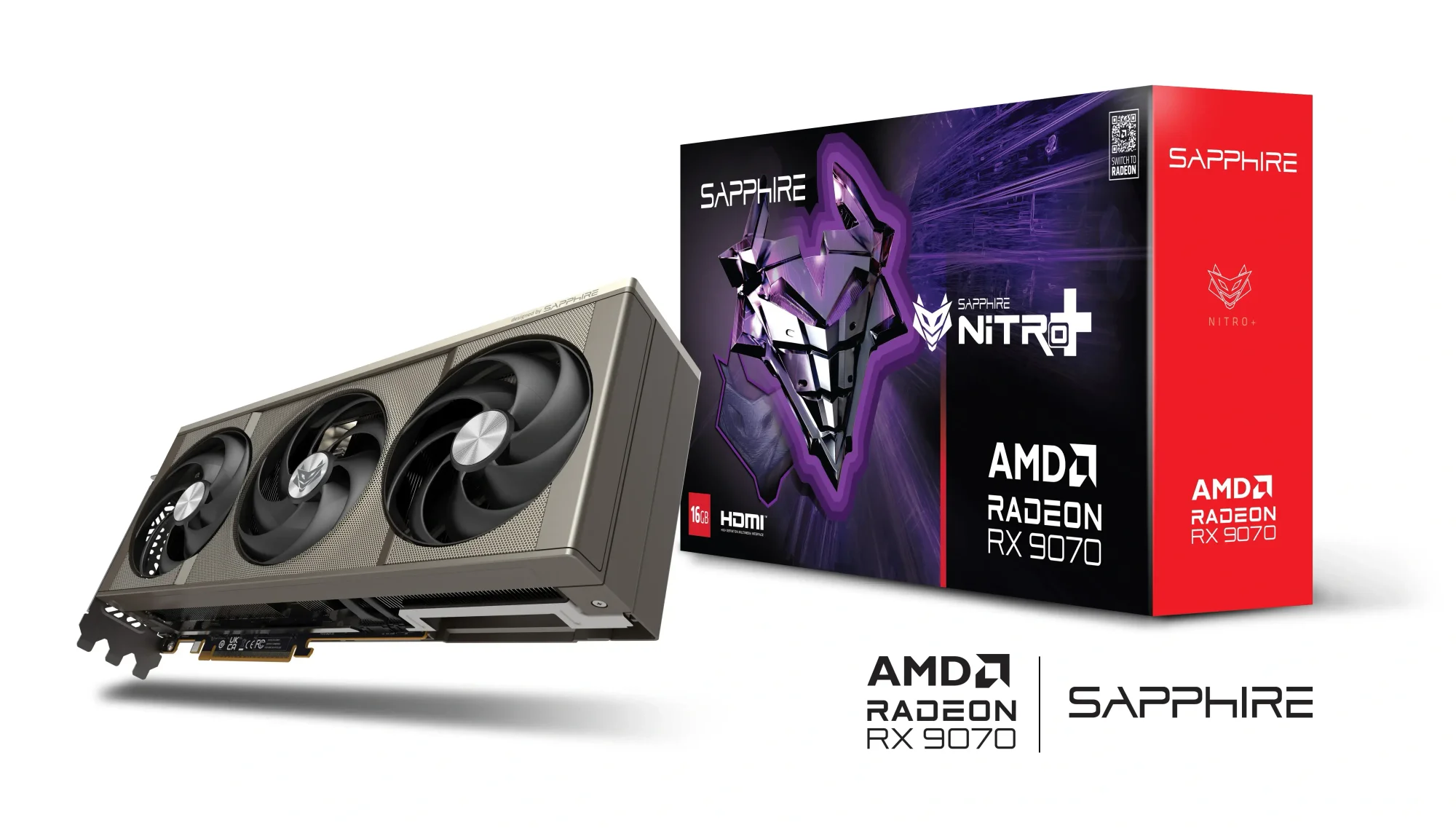 كرت شاشة SAPPHIRE NITRO+ AMD Radeon RX 9070 Gaming OC 16GB GDDR6 - Thumbnail 7