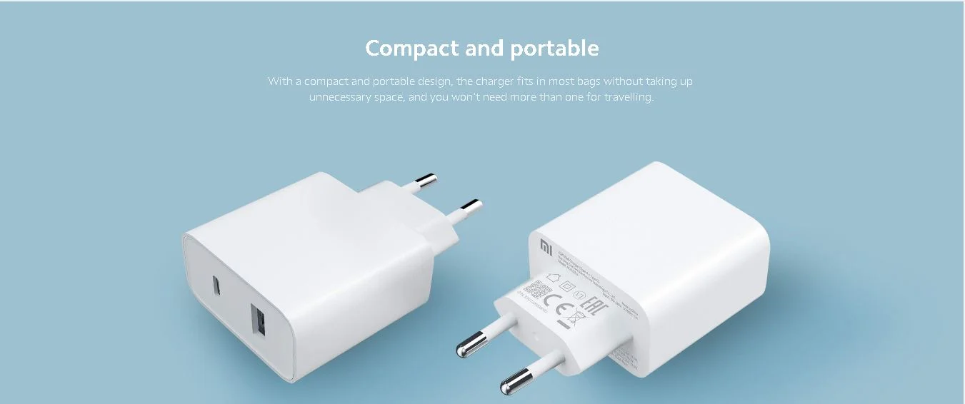 Xiaomi BHR4996GL / AD332EU Mi 33W Dual-Port Wall Charger - Thumbnail 8