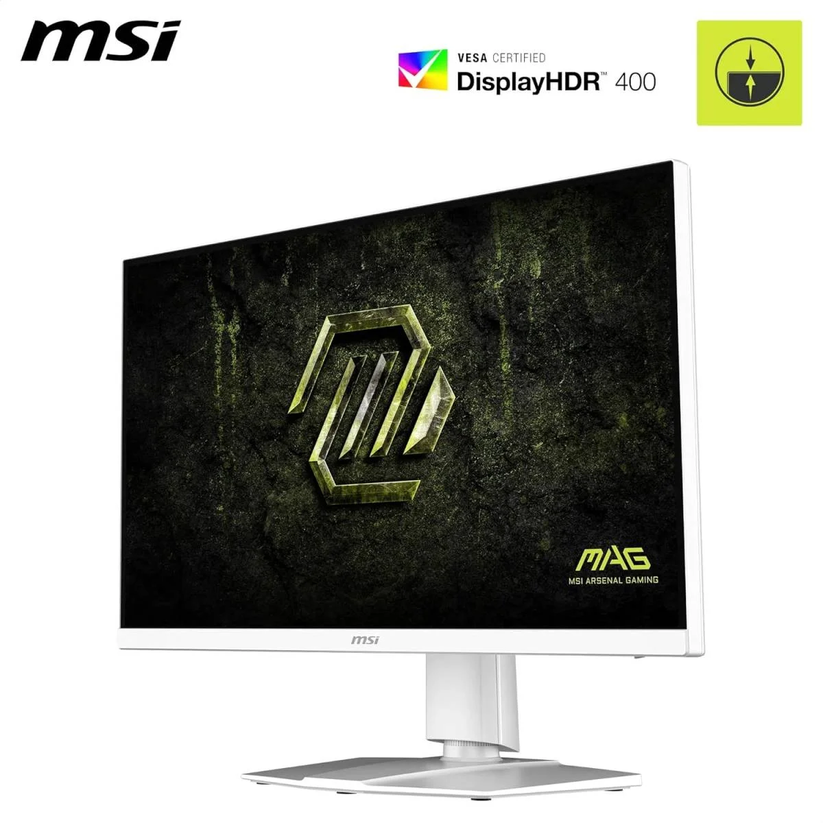 MSI 27-inch Flat Rapid IPS WQHD 2K Gaming Monitor, 200Hz, 0.5ms, HDR400, G-SYNC Compatible, Wide Color Gamut, Ergonomic Stand, 3-Year Warranty – MAG 274QRFW E20 - Image 3