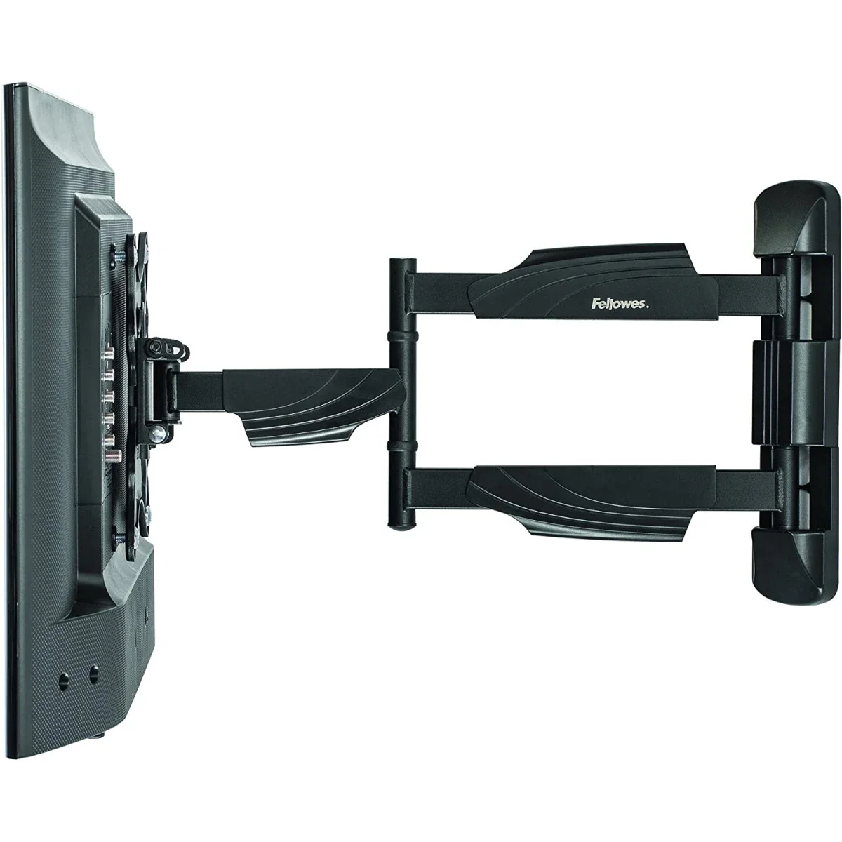 Fellowes Full Motion TV Wall Mount for Up to 55-Inch Monitors, 360° Rotation, Black - Thumbnail 4