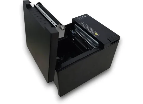 طابعة إيصالات حرارية Xprinter XP-Q807K USB وسيريال وLAN بسرعة 230 مم/ثانية وورق 80 مم - Image 2