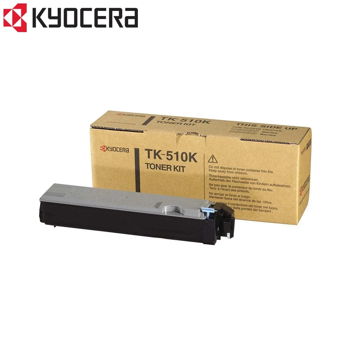 تونر Kyocera TK-510K أصلي أسود لطابعة FS-C5020N