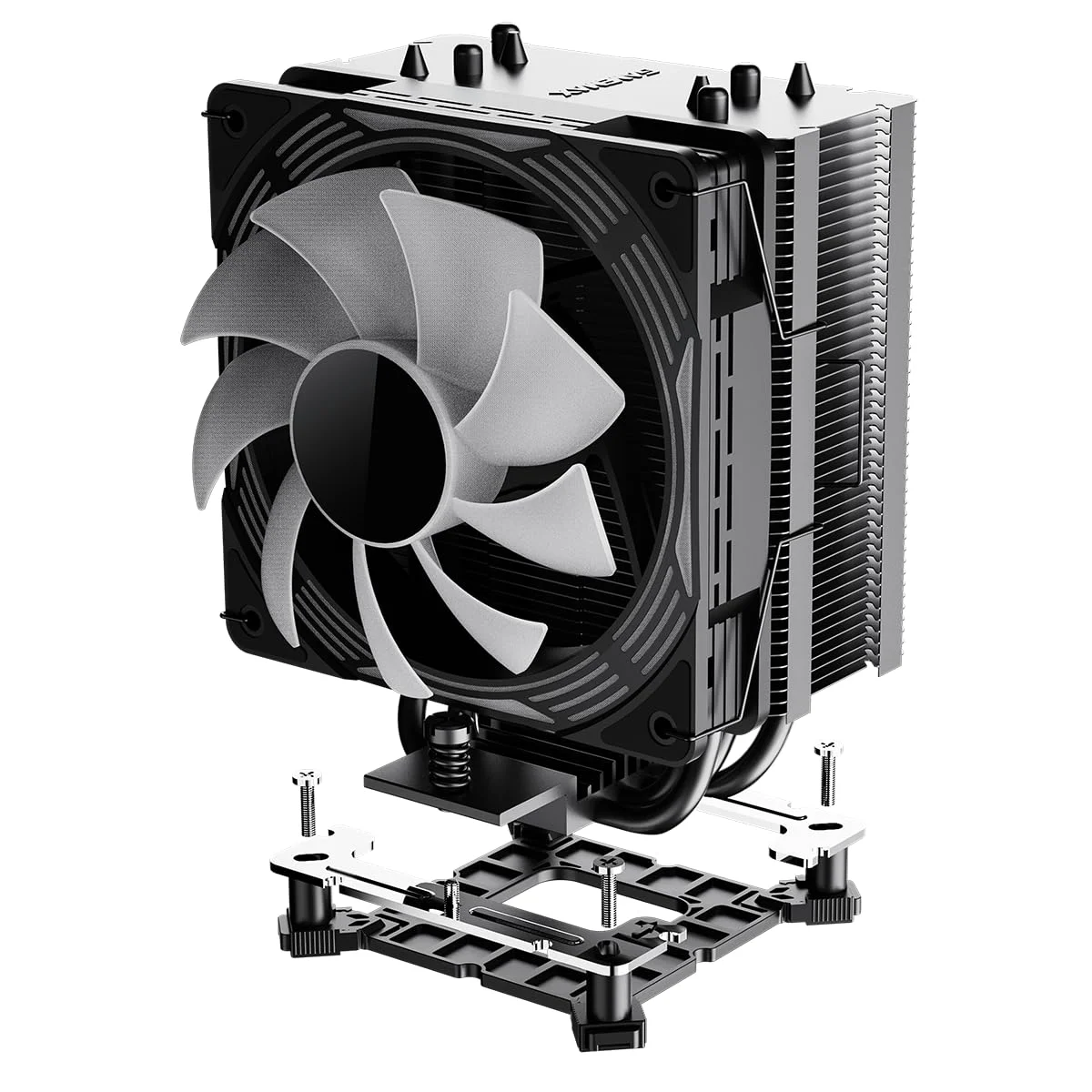 مبرد هوائي للمعالج GameMax ICE Force برجي أسود بقدرة TDP 200W - Image 7