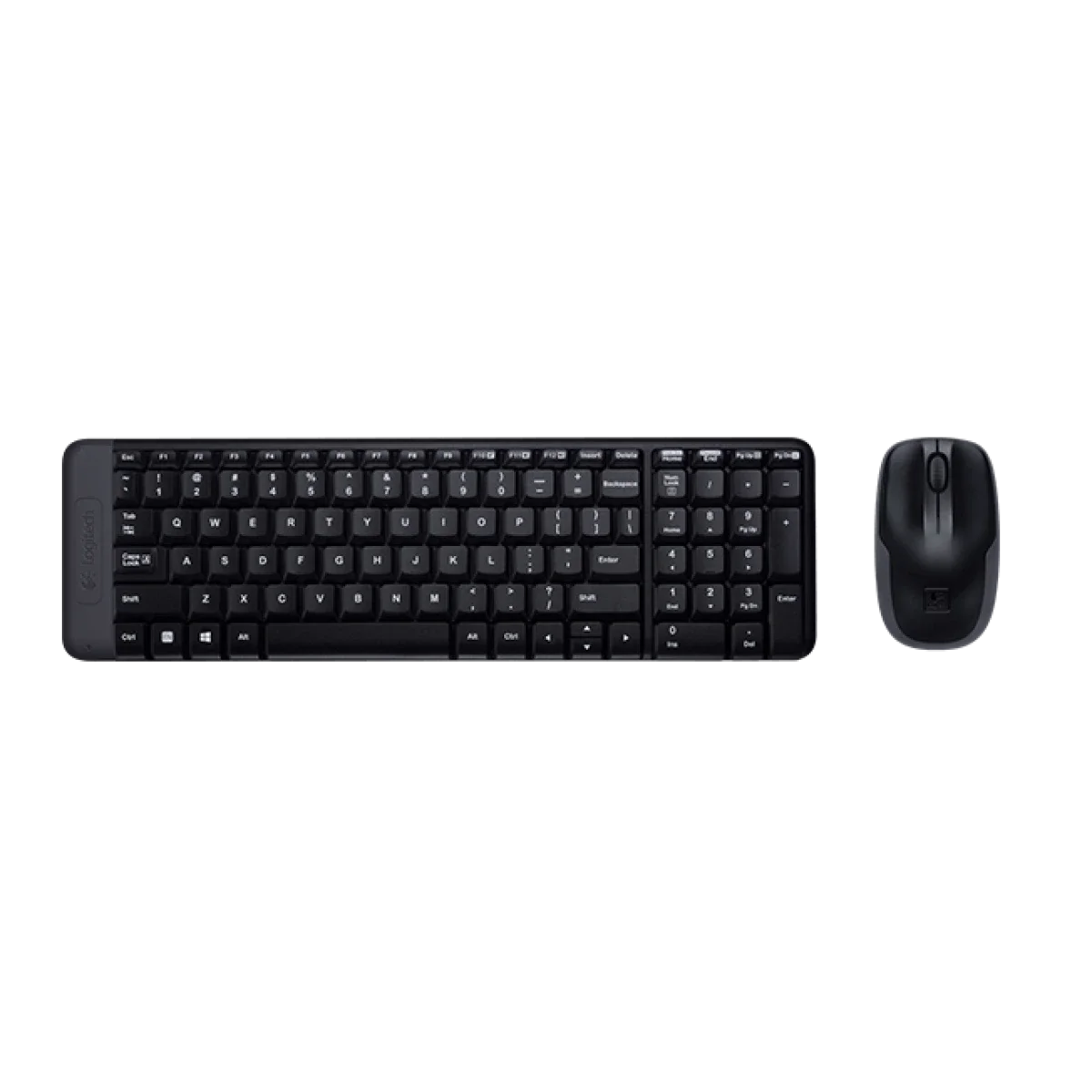طقم لوحة مفاتيح وماوس لاسلكي Logitech MK220