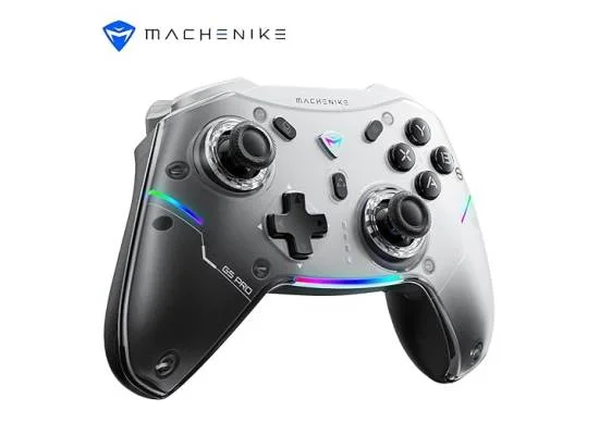 MACHENIKE G5 Pro Wireless Gaming Controller with Hall Effect Joysticks, RGB Lights - Black - Thumbnail 8