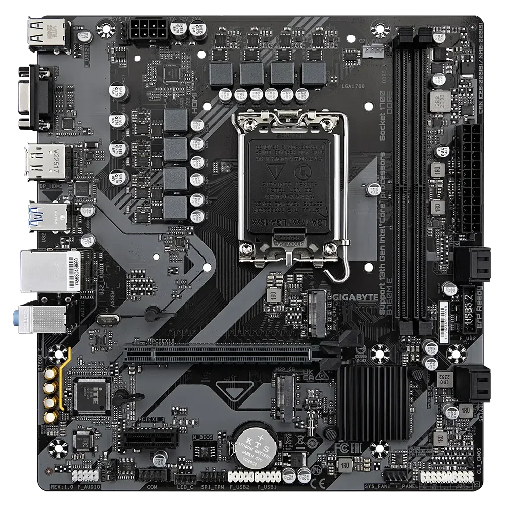 لوحة كمبيوتر GIGABYTE B760M E DDR5 - Image 3
