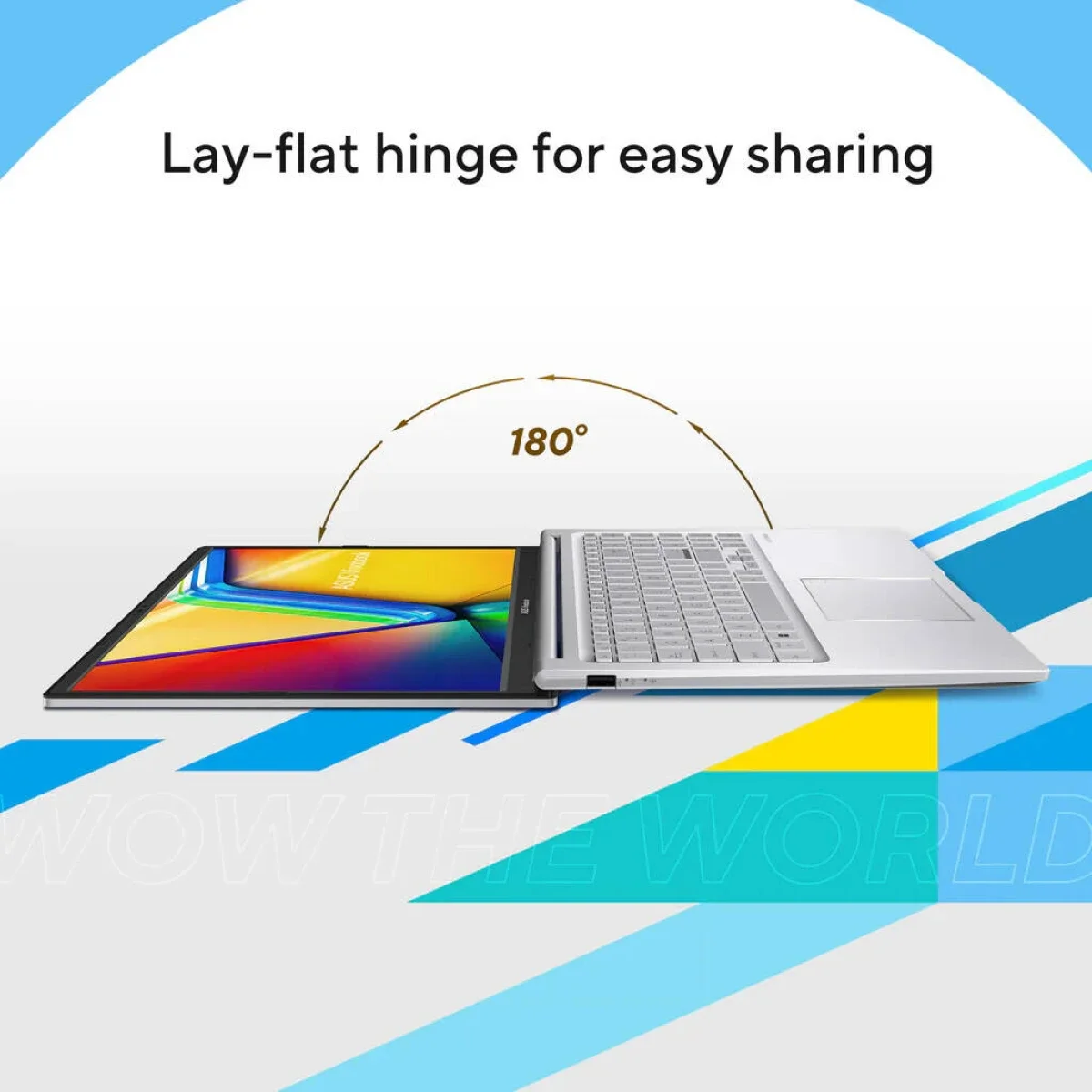 لابتوب Asus Vivobook 15 X1504VA-NJ2920 مقاس 15.6 إنش Intel Core 5 120U رام 8GB SSD 512GB لون Cool Silver - Image 2