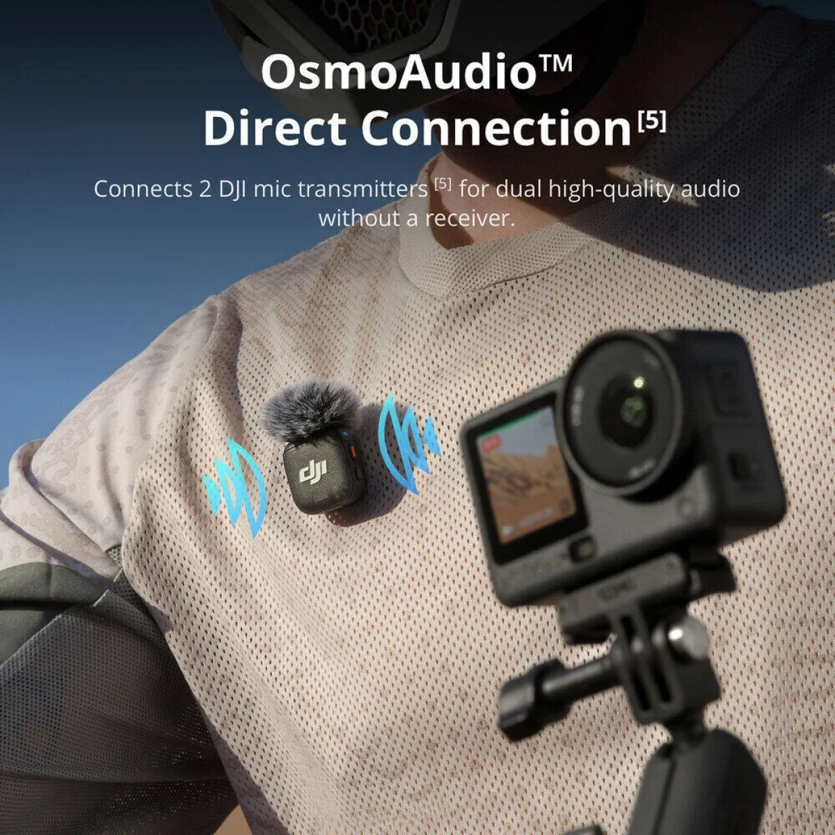 كاميرا أكشن DJI Osmo Action 6 Adventure Combo بدقة 38MP وتصوير 4K120 - Thumbnail 9