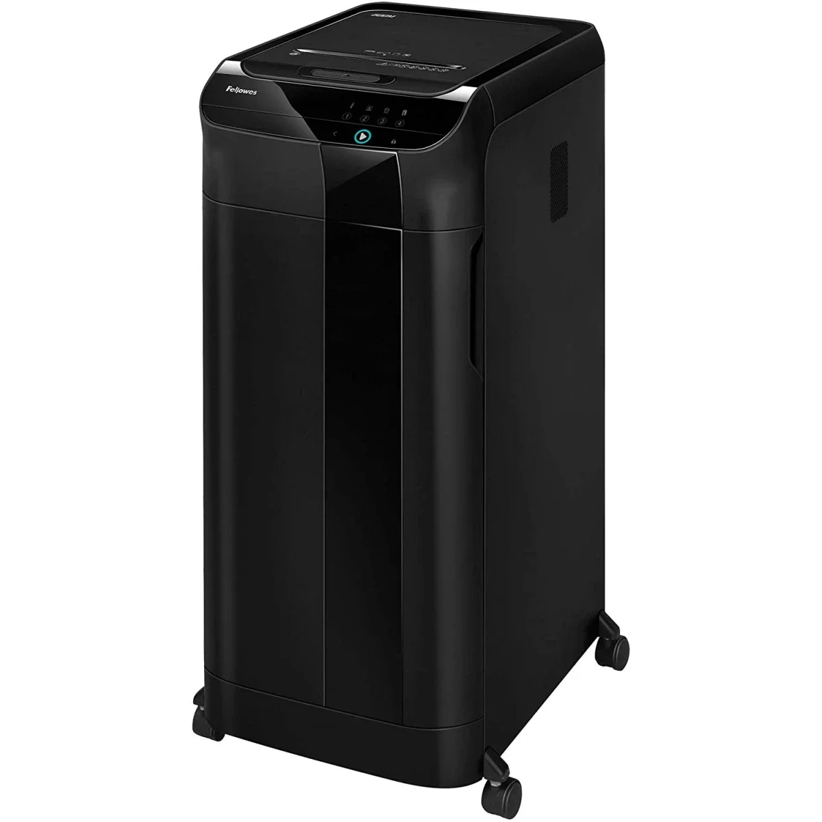 Fellowes AutoMax 600M 600-Sheet Auto Feed Micro-Cut Paper Shredder for 10+ Users