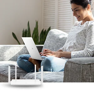 راوتر HUAWEI WS7001-20 WiFi AX2 واي فاي 6 ثنائي النطاق بسرعة تصل إلى 1500 Mbps أبيض - Image 9