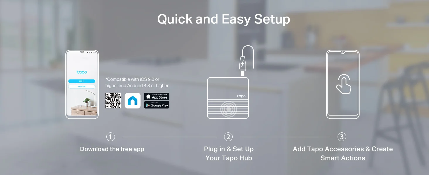 موزع ذكي TP-LINK Tapo H200 لإنترنت الأشياء يدعم 64 مستشعرًا ومفتاحًا + 4 كاميرات أو أجراس باب تعمل بالبطارية - Thumbnail 18