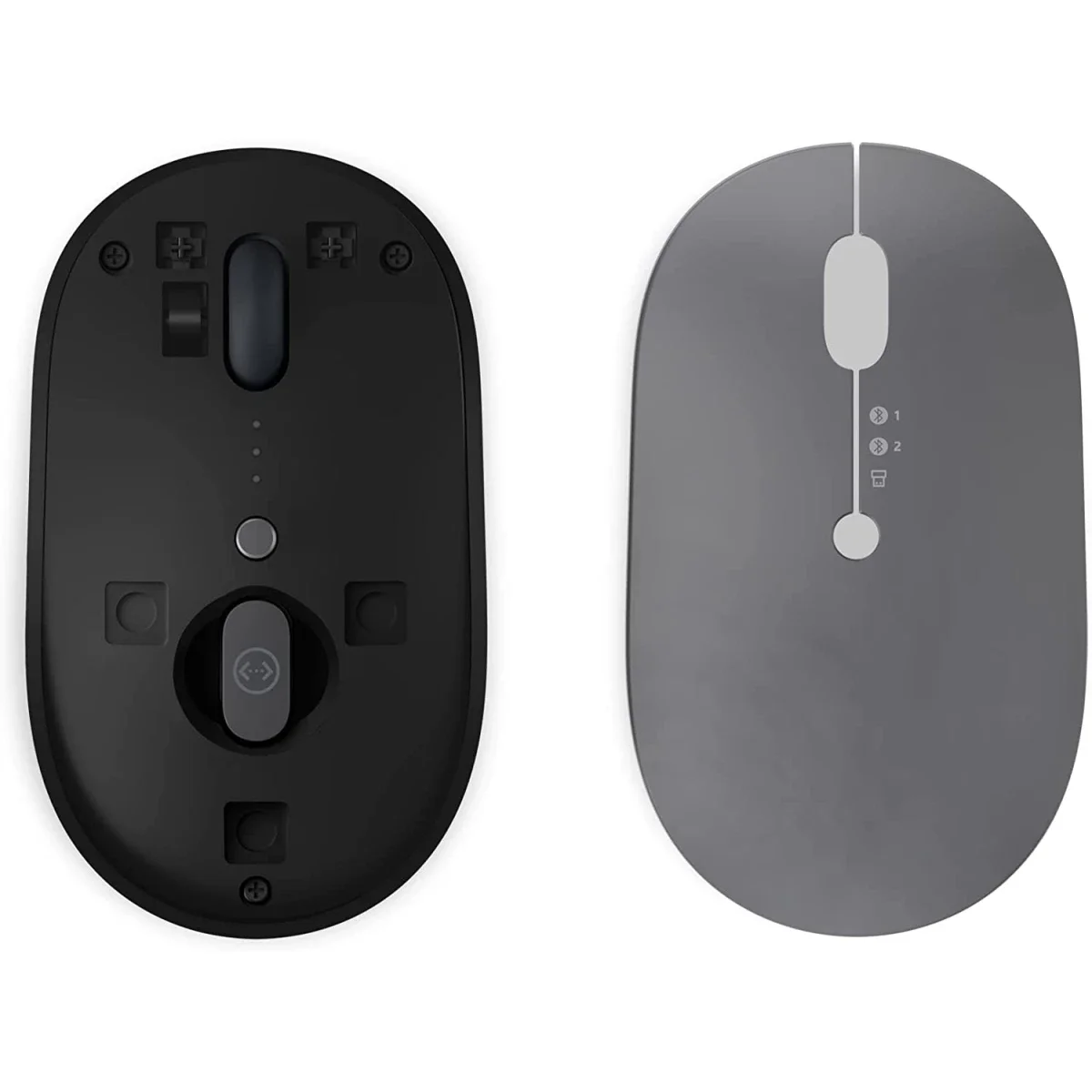 ماوس Lenovo Go لاسلكي متعدد الأجهزة مع Bluetooth وDPI قابل للتعديل وشحن USB-C وQi - Thumbnail 4