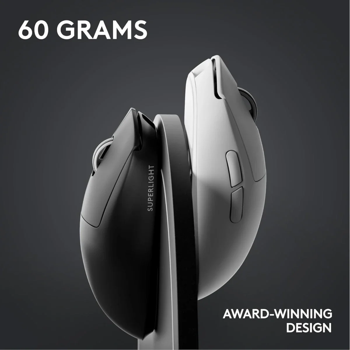ماوس ألعاب Logitech G PRO X SUPERLIGHT 2 LIGHTSPEED لاسلكي، معدل Polling ‏4K، دقة 32,000 DPI، أبيض - Thumbnail 9