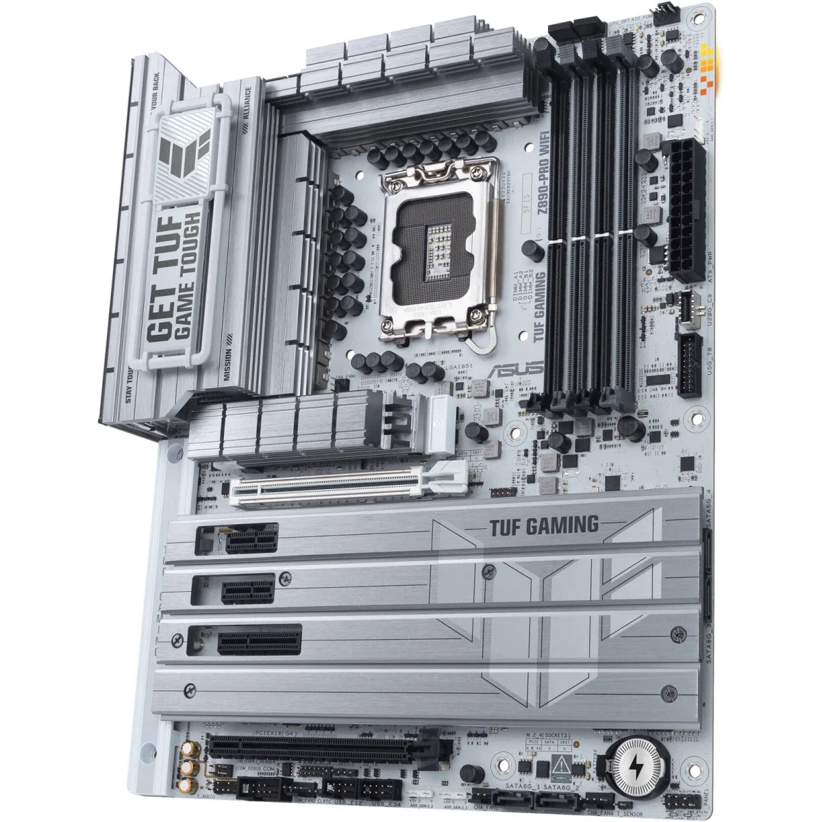 لوحة أم Asus TUF GAMING Z890-PRO WIFI 7 ATX DDR5 LGA 1851 - Thumbnail 3