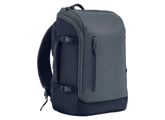 HP Travel 25L Expandable 15.6-Inch Laptop Backpack, Iron Gray - Image 9
