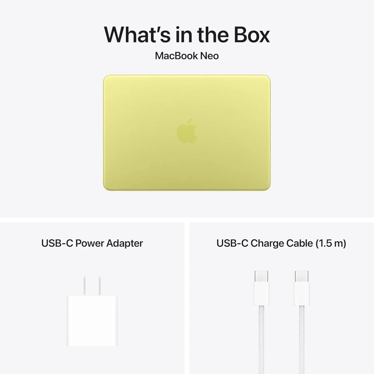 لابتوب Apple MacBook NEO 13 (2026) A18 Pro رام 8GB سعة 256GB SSD شاشة 2.4K IPS - Citrus - Image 6