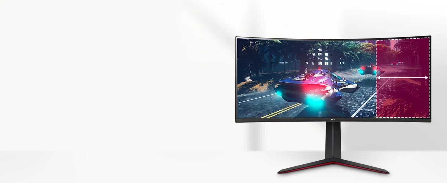 شاشة ألعاب LG 34GP63A-B UltraGear منحنية 34 إنش WQHD بتردد 160 هرتز وHDR10 - Thumbnail 10