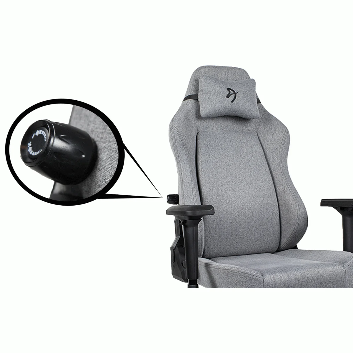 Arozzi Primo Premium PU Leather Gaming Chair Black - Thumbnail 2