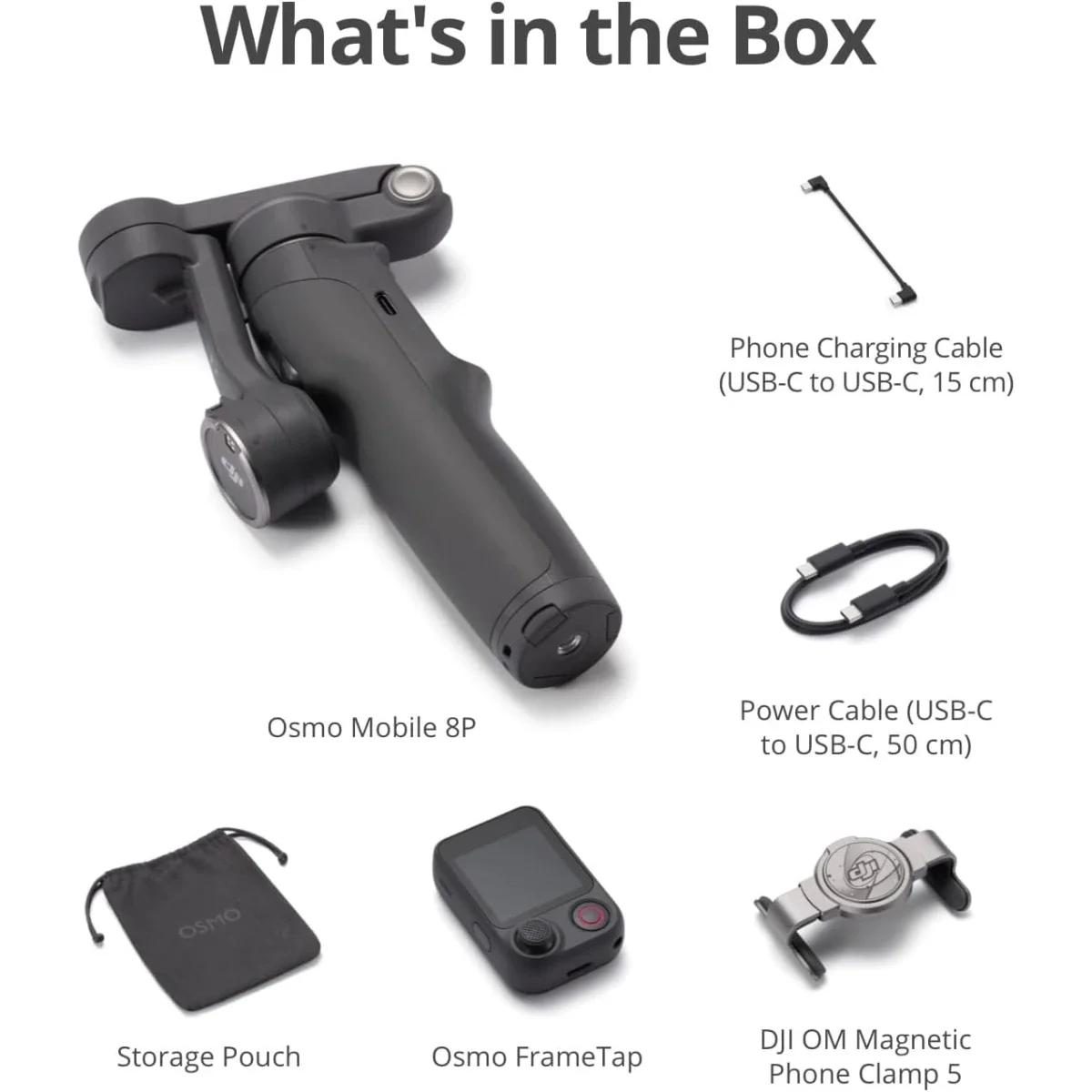 مثبت هاتف DJI Osmo Mobile 8P ثلاثي المحاور مع جهاز تحكم عن بُعد - Image 13