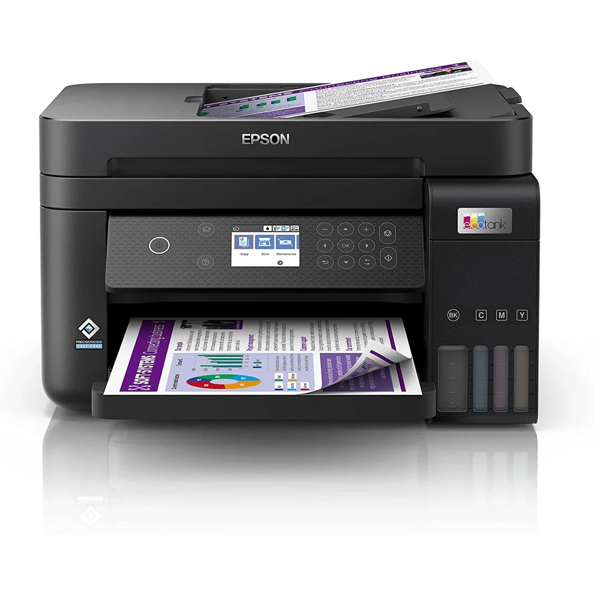EPSON EcoTank L6270 3-in-1 A4 Color Ink Tank Printer with ADF, Wi-Fi & LCD Screen