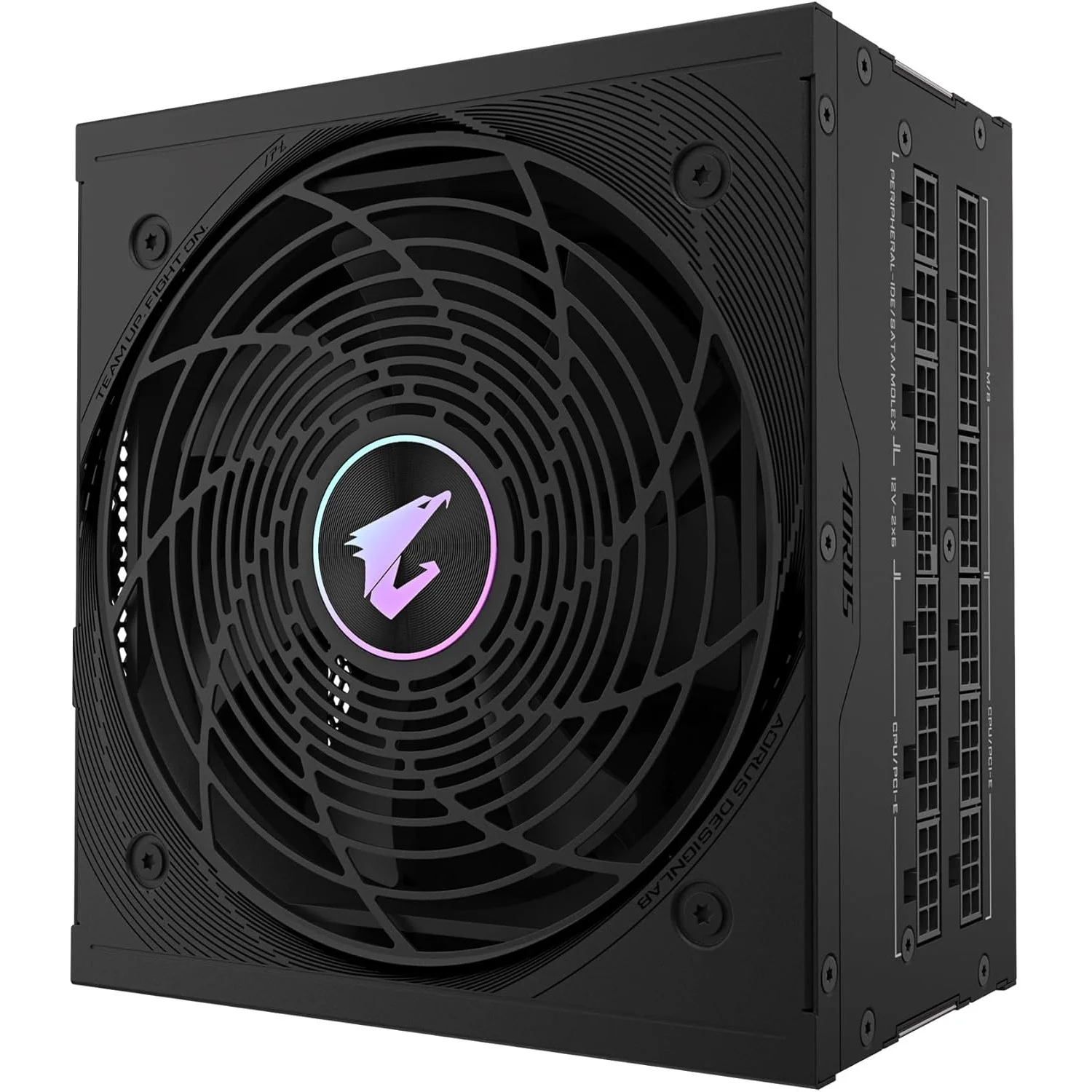 مزود طاقة GIGABYTE AORUS ELITE P850W بقدرة 850 واط 80 PLUS Platinum بكابلات قابلة للفصل بالكامل PCIe 5.0 – GP-AE850PM PG5