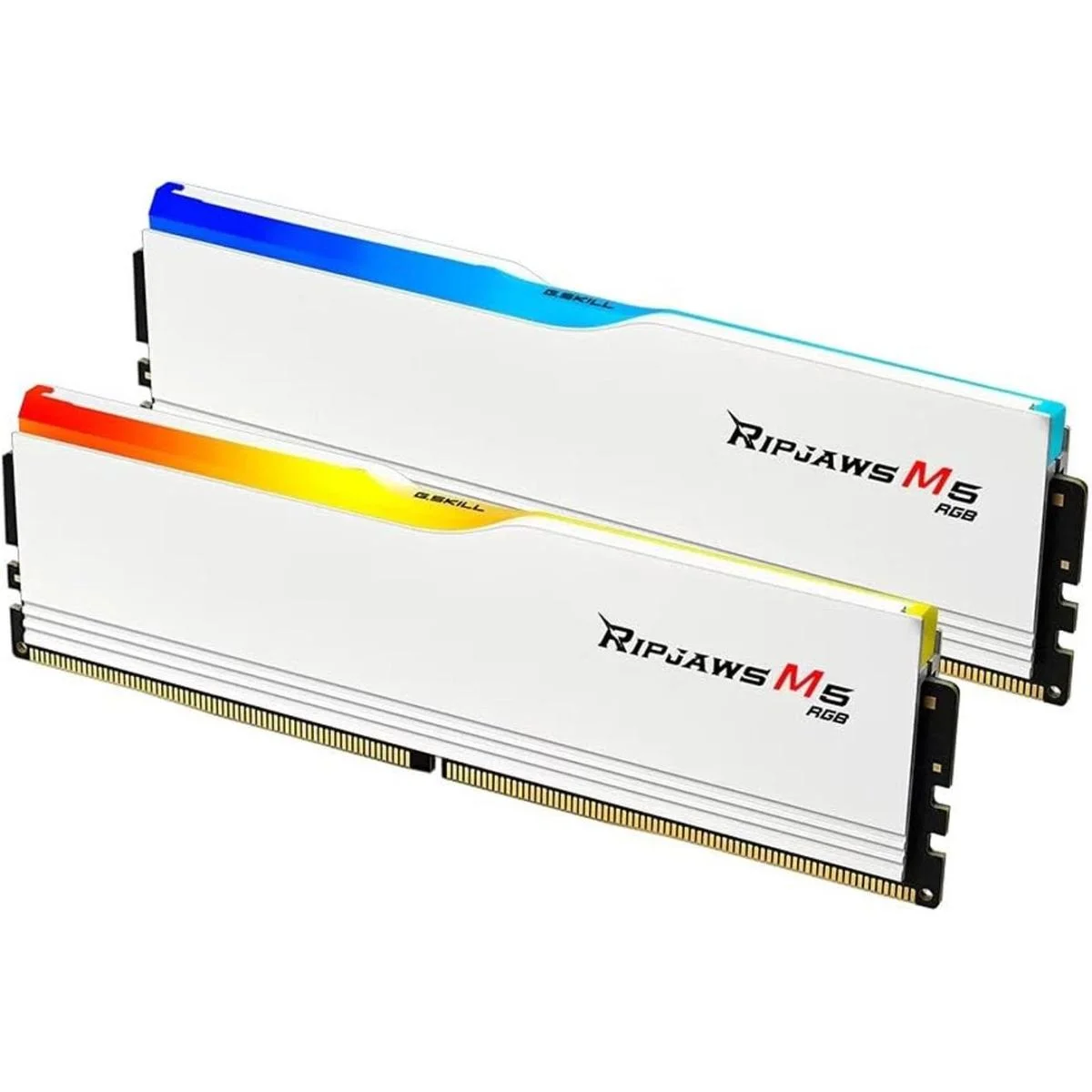 G.SKILL Ripjaws M5 RGB 32GB (2x16GB) DDR5 6000MT/s CL36 Memory Kit - White