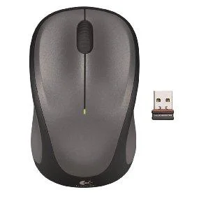 ماوس لاسلكي Logitech M235 مع مستقبل USB Unifying بتردد 2.4GHz ودقة 1000 DPI، رمادي - Thumbnail 5